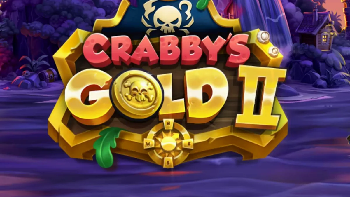Crabby’s Gold 2 স্লট গেমের একটি দৃশ্য যেখানে জলদস্যু থিমের রিল এবং স্বর্ণমুদ্রা দেখা যাচ্ছে।